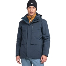 Schöffel Winter Jacket 3in1 Parka Barth (2-way stretch, waterproof, windproof) navy blue Men