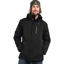 Schöffel Winter Jacket 3in1 Parka Barth (2-way stretch, waterproof, windproof) black Men