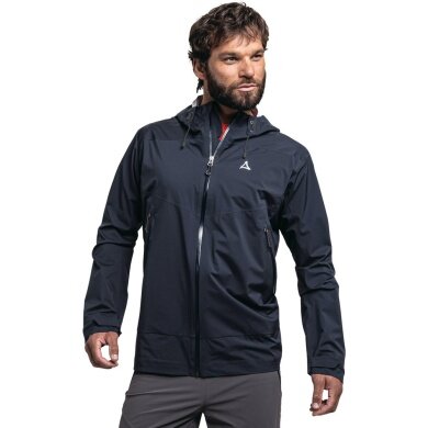 Schöffel Trekking-Hiking Jacket Vistdal (2.5-Layer, waterproof, windproof) dark blue Men