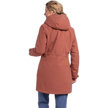 Schöffel Winter Coat Insulated Bastianisee (4-way stretch, waterproof, breathable) orange-red Women