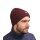 Schöffel Knitted Hat Oxley (Ribbed Structure, Foldover) Burgundy - 1 Piece