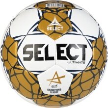 Select Handball Ultimate EHF Champions League (official Champions League match ball) v24 white/gold - match ball