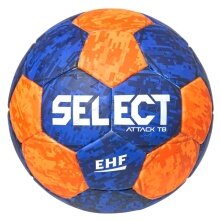 Select Handball Attack TB v22 (Thermo Bonded, EHF-APPROVED) blue/orange - Match Ball