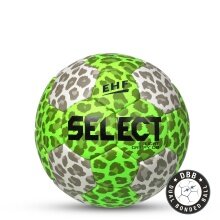 Select Handball Light Grippy DB v22 (Machine-sewn, EHF-APPROVED) green - Small Children's Training Ball - Size 00