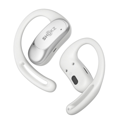 Shokz OpenFit Air Headphones (Open-Ear Design, 6 Hours Playback Time) white