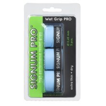 Signum Pro Overgrip Wet Pro 0.45mm blue 3 pack