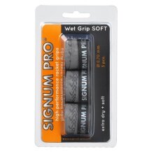 Signum Pro Overgrip Wet Soft 0.60mm grey 3-pack