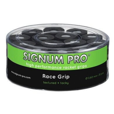 Signum Pro Overgrip Race 0.6mm black 30-pack Box