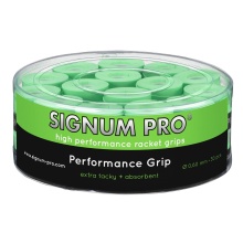 Signum Pro Overgrip Performance 0.6mm lime green 30-pack Box