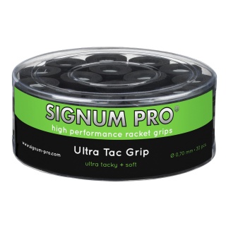 Signum Pro Overgrip Ultra Tac black 30 pack