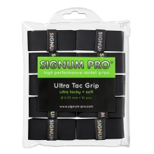 Signum Pro Overgrip Ultra Tac 0.70mm black 10-pack clip bag