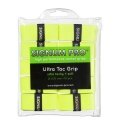 Signum Pro Overgrip Ultra Tac 0.70mm yellow 10-pack clip bag