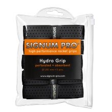 Signum Pro Basic Grip Hydro 1.9mm (sweat absorption, perforated) black 5 pack clip bag