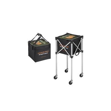 Signum Pro Ball Cart (foldable, for approx. 150 tennis balls) black - 1 piece