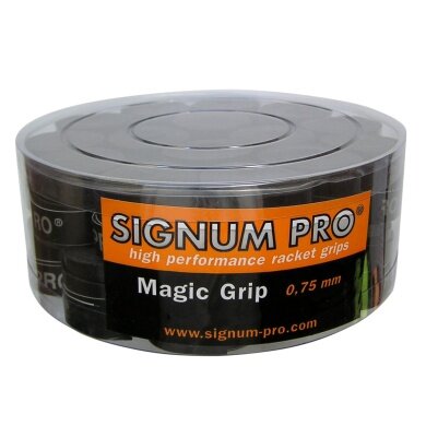 Signum Pro Overgrip Magic 0.75mm black 30 pack