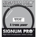 Signum Pro Tennis String Outbreak (Durability+Power) anthracite grey 12m Set