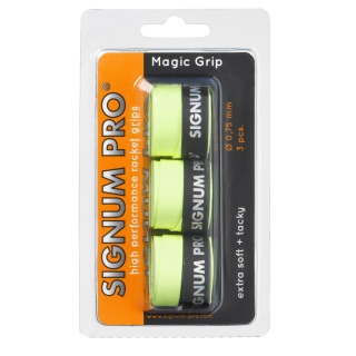 Signum Pro Overgrip Magic 0.75mm yellow 3 pack