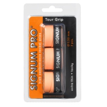 Signum Pro Overgrip Tour 0.5mm orange 3 pack