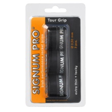 Signum Pro Overgrip Tour 0.5mm black 3 pack