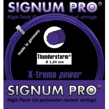 Signum Pro Tennis String Thunderstorm (Durability+Spin) violet 12m Set