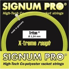 Signum Pro Tennis String Triton (Durability+Spin) lemon 12m Set