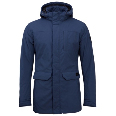 Silvini Winter Coat Monteso with PrimaLoft Insulation navy blue Men