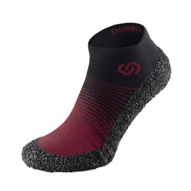 Skinners Barefoot Shoe Sock 2.0 Comfort (Protection, Comfort on any surface) burgundy Men