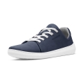 Skinners Sneaker Walker (Premium Leather, Wide Toe Box) Navy Blue/White