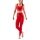 Skins Functional Pants 3-Series Skyscraper Tight Long (tight fit, high waist) red Women