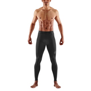 Skins Functional Pants 2-Series Tight Long (tight-fitting, compression) black Men