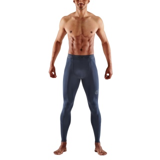 Skins Functional Pants 2-Series Tight Long (tight-fitting, compression) navy blue Men