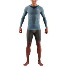 Skins Functional Underwear Long Sleeve Shirt 3-Series (tight-fitting) blue-gray Men