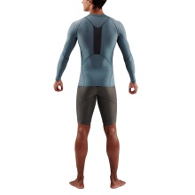 Skins Functional Underwear Long Sleeve Shirt 3-Series (tight-fitting) blue-gray Men