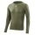 Skins Functional Underwear Long Sleeve Shirt 3-Series (perfect moisture transport) khaki green Men