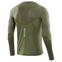 Skins Functional Underwear Long Sleeve Shirt 3-Series (perfect moisture transport) khaki green Men