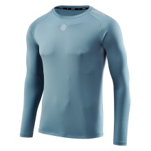 Skins Functional Underwear Long Sleeve Shirt 3-Series (perfect moisture transport) blue/grey Men