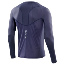 Skins Functional Underwear Long Sleeve Shirt 3-Series (perfect moisture transport) navy blue Men