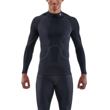 Skins Functional Underwear Long Sleeve Shirt 3-Series Thermal Top (tight-fitting) black Men