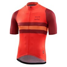 Skins Cycling T-shirt Cycle X Cap (Front Zipper, quick-drying, 3 back pockets) red Men