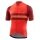 Skins Cycling T-shirt Cycle X Cap (Front Zipper, quick-drying, 3 back pockets) red Men