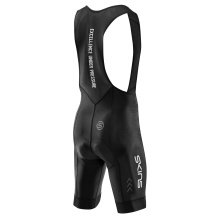 Skins Cycling Shorts Cycle Heritage Bib Short (bib shorts, integrated seat pad, tight fit) black/black Men