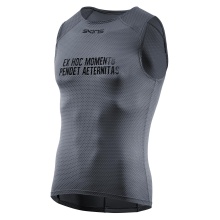 Skins Cycling Tank Top Sleeveless Baselayer Grey Men