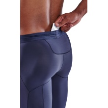 Skins Functional Pants 5-Series Tight Long (tight-fitting, compression) navy blue Men