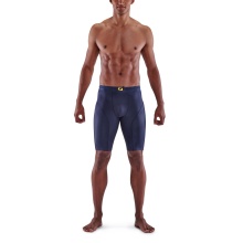 Skins Functional Pants 5-Series Half Tight Short (tight-fitting) navy blue Men