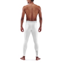 Skins Functional Pants 1-Series Tight Long (tight-fitting, compression) white Men