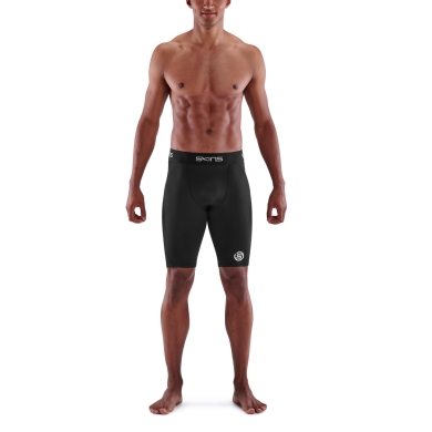 Skins Functional Pants 1-Series Half Tight Short (tight-fitting) short black Men