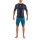 Skins Functional T-shirt 1-Series Short Sleeve (tight-fitting) short sleeve navy blue Men