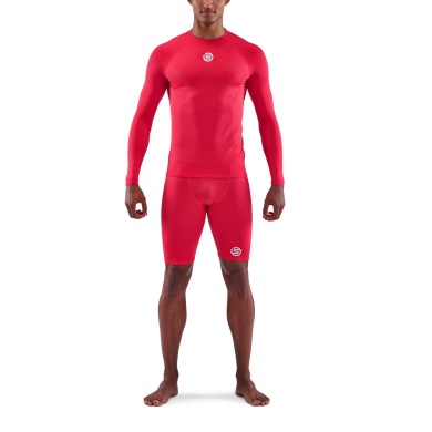 Skins Functional Long Sleeve Shirt 1-Series Long Sleeve (tight-fitting) red Men