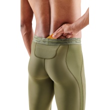 Skins Functional Pants 3-Series Tight Long (tight-fitting) khaki green Men