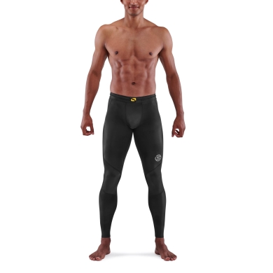 Skins Functional Pants 3-Series Tight Long (tight-fitting) black Men